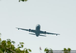 Boeing KC 46 Pegasus Tanker in Flight