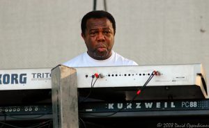 Keith Sterling on Keyboards with The Wailers