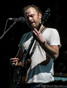 Caleb Followill with Kings of Leon