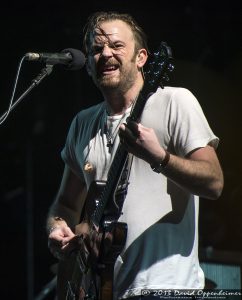 Caleb Followill with Kings of Leon