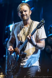 Caleb Followill with Kings of Leon