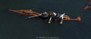 L'Hammock Island of the Norwalk Islands Aerial View