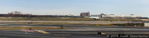 Delta Air Lines Jet Landing at LaGuardia Airport