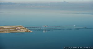 Jet Landing at San Francisco International Airport