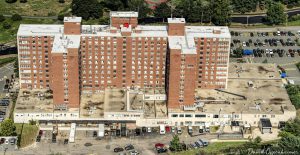 Lemuel Shattuck Hospital in Boston Aerial