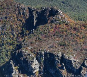 Linville Gorge Wilderness rock climbing climbers aerial view 8035 scaled