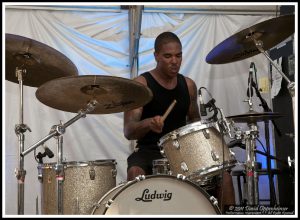 LaMel Randolph with Lionize at Bonnaroo Music Festival