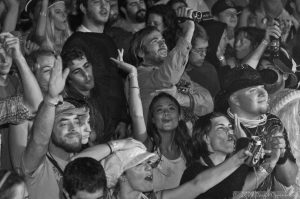 Festival Crowd at Loki Festival at Deerfields in Asheville, NC