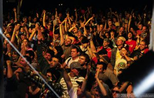 Festival Crowd at Loki Festival at Deerfields in Asheville, NC