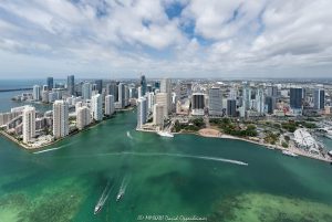 Downtown Miami, Florida Skyline Aerial View