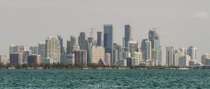 Downtown Miami, Florida Skyline Aerial View