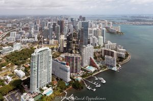 Downtown Miami, Florida Skyline Aerial View