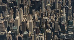 Midtown Manhattan Skyline Aerial