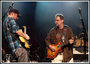 Jake Cinninger and Mike Barnes with Umphrey's McGee at the Warren Haynes Christmas Jam Pre-Jam - Xmas Jam 2010