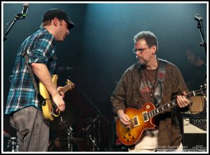 Jake Cinninger and Mike Barnes with Umphrey's McGee at the Warren Haynes Christmas Jam Pre-Jam - Xmas Jam 2010