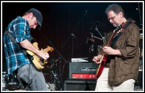 Jake Cinninger and Mike Barnes at the Warren Haynes Christmas Jam Pre-Jam - Xmas Jam 2010