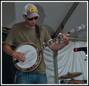 Mike Bont with Greensky Bluegrass at Bonnaroo Music Festival