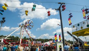 The Rocketman Valencia Human Cannonball at the NC Mountain State Fair