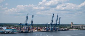 North Charleston Port Aerial View