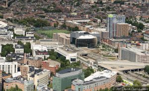 Northeastern University Campus Aerial