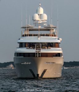 Ocean Club Yacht in Charleston Harbor