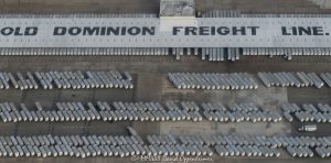 Old Dominion Freight Line Cargo Warehouse in Conley, Georgia Aerial View