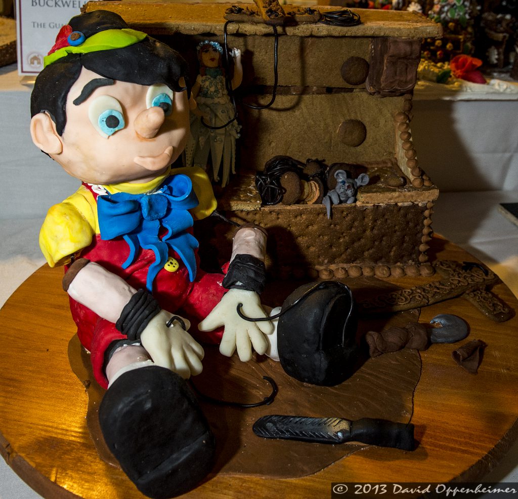 National Gingerbread House Competition at The Omni Grove Park Inn - Pinocchio