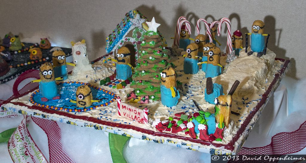 National Gingerbread House Competition at The Omni Grove Park Inn - Village Minions