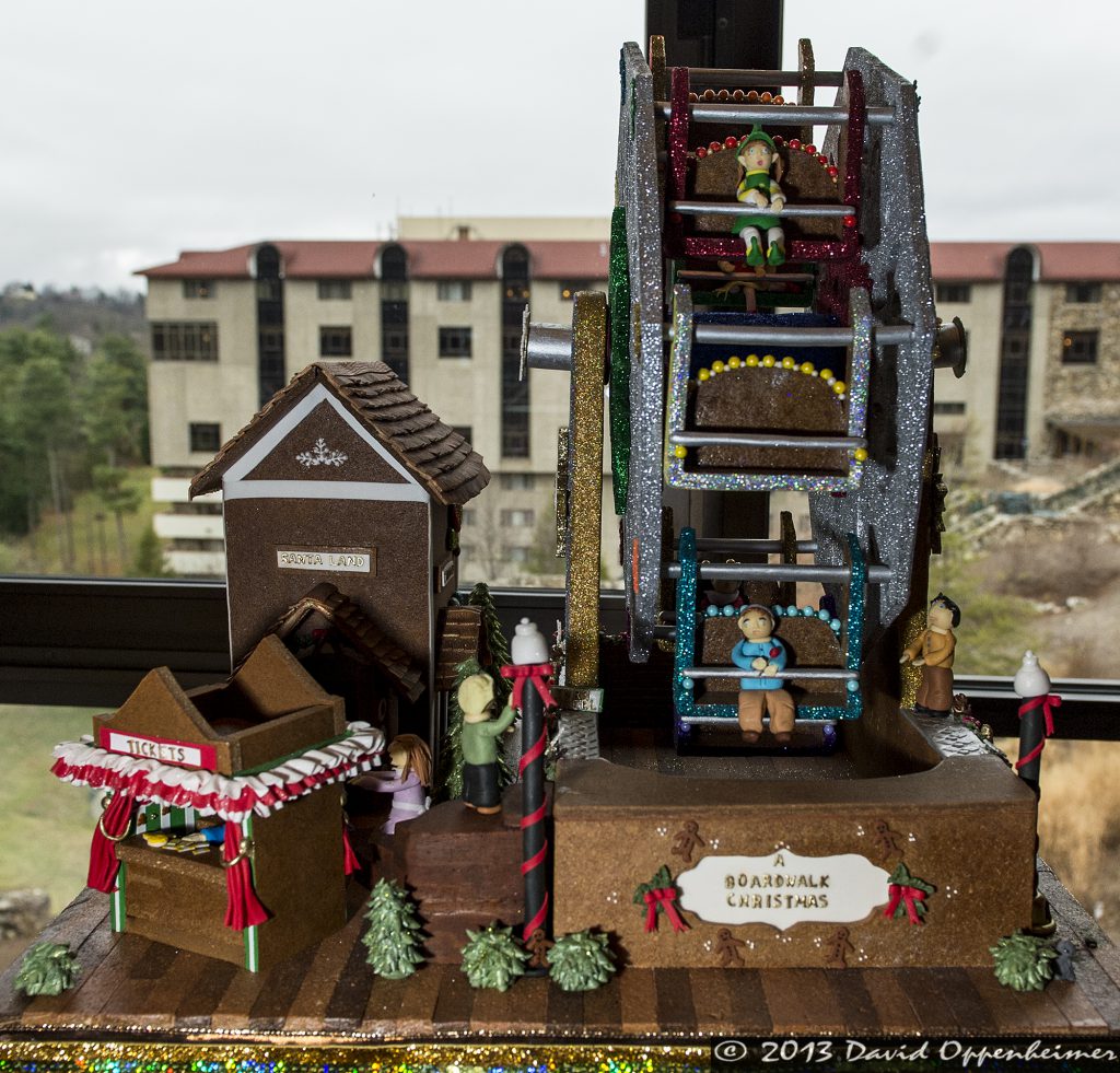 National Gingerbread House Competition at The Omni Grove Park Inn - Ferris Wheel