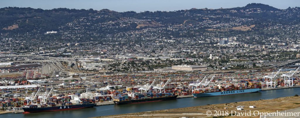 Port of Oakland Aerial Photo