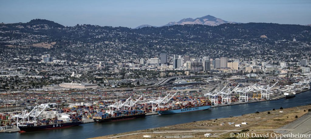 Port of Oakland Aerial Photo