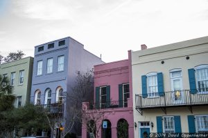 Rainbow Row in Charleston