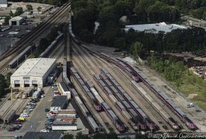 Readville Yard Rail Yard Aerial