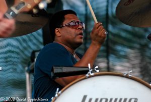 Ricc Sheridan on Drums with Earl Greyhound