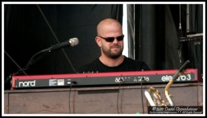 Richard Vogel with Galactic at Bonnaroo