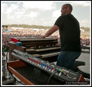 Richard Vogel with Galactic at Bonnaroo