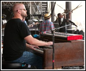 Richard Vogel with Galactic at Bonnaroo