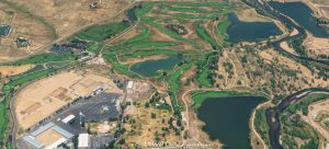 Riverdale Dunes Golf Course in Brighton, Colorado Aerial View