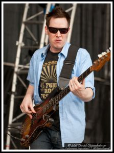 Robert Mercurio with Galactic at Bonnaroo