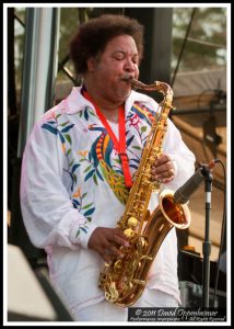 Ron Holloway with Warren Haynes Band at Bonnaroo