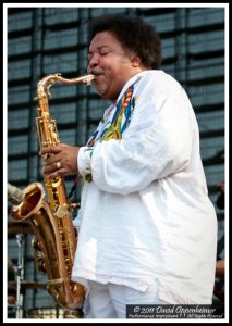 Ron Holloway with Warren Haynes Band at Bonnaroo