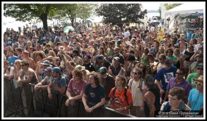 Festival Concert Crowd at Rubblebucket at Gathering of the Vibes