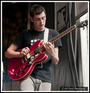 Ian Hersey with Rubblebucket at Gathering of the Vibes