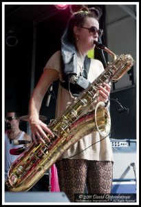 Annakalmia Traver with Rubblebucket at Gathering of the Vibes