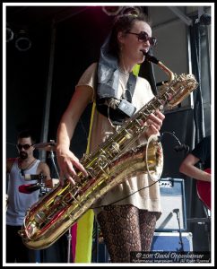 Annakalmia Traver with Rubblebucket at Gathering of the Vibes