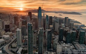 San Francisco Financial District Skyline