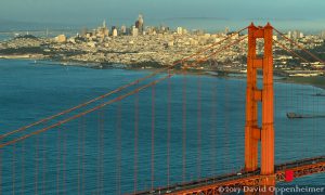 Golden Gate Bridge and San Francisco Skyline