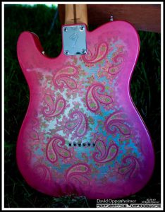 Fender Guitar of Shaunna Hall of P-Funk Parliament Funkadelic