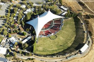 Shoreline Amphitheatre Aerial