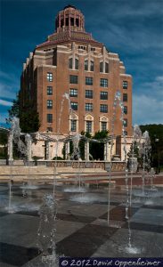 Splasheville and Asheville City Hall